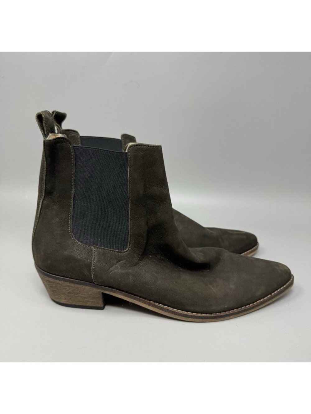 Women’s Ivylee Copenhagen Suede Pull On Ankle Boots Chelsea Shoes Size 10